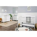 Million Dollar Baby - DaVinci Baby Charlie 6-Drawer Double Dresser in White Image 4