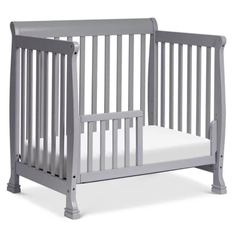 Million Dollar Baby - DaVinci Mini Toddler Bed Conversion Kit for Mini Crib Grey Image 2