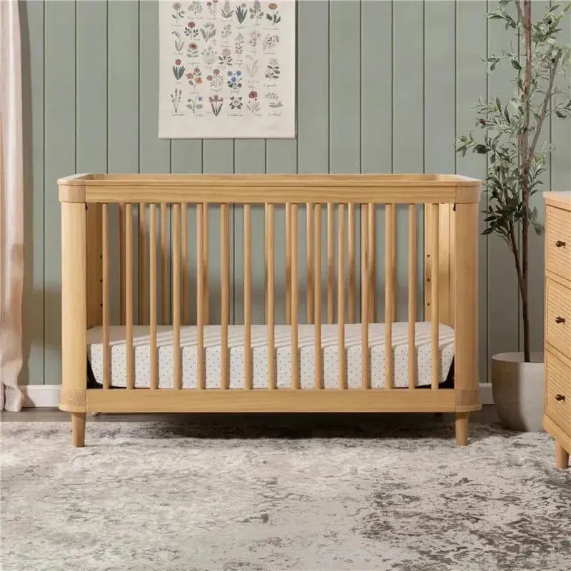 Million Dollar Baby - Namsake Marin with Cane 3-in-1 Convertible Crib, Honey | Honey Cane Image 13