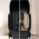 Mima - Miro Compact Stroller, Black Chassis/Black Seat Image 10