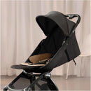 Mima - Miro Compact Stroller, Black Chassis/Black Seat Image 8