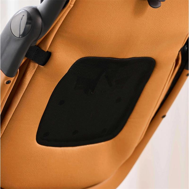 Mima - Miro Compact Stroller, Black Chassis/White Seat Image 11