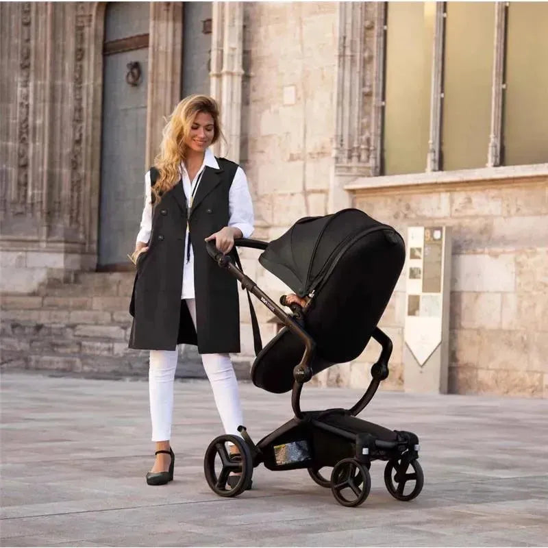 Mima - Xari Max Stroller, Black/Snow White/Sandy Beige Image 2