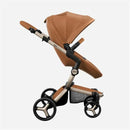 Mima - Xari MAX Stroller, Champagne/Black/Camel Image 4