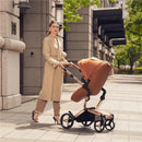 Mima - Xari MAX Stroller, Champagne/Black/Camel Image 5