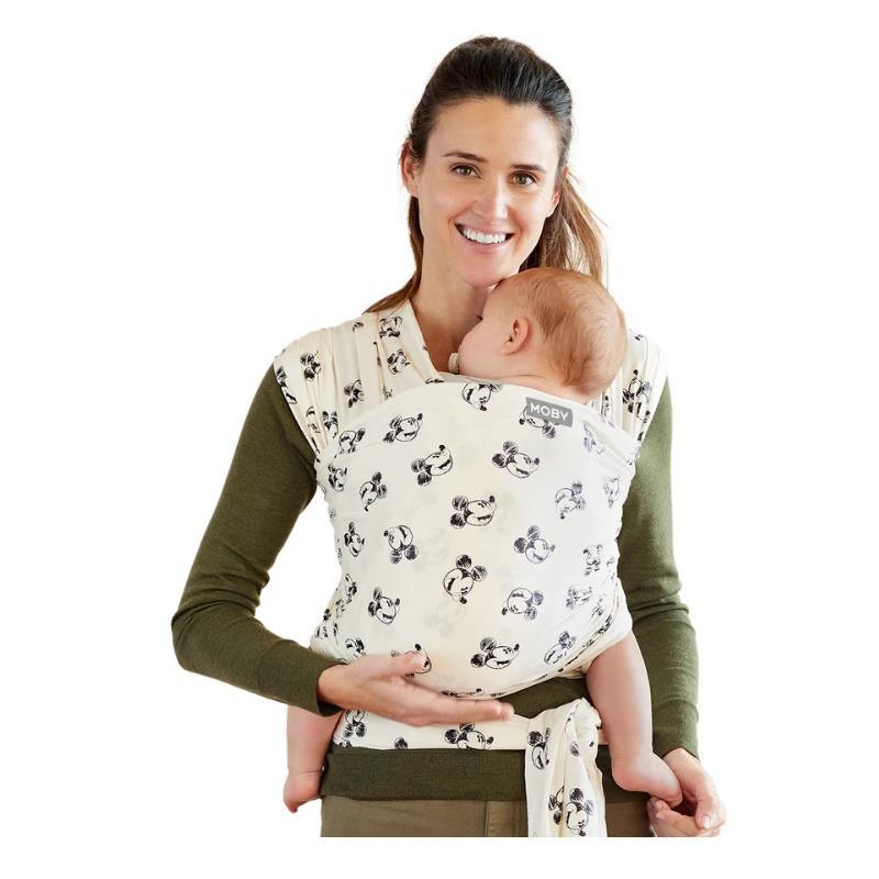 Moby Wrap Classic - Disney's Mickey Mouse White Carrier Image 1