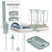 Momcozy - 7-in-1 Baby Bottle Brush Set with Silicone Brush Image 1