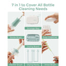 Momcozy - 7-in-1 Baby Bottle Brush Set with Silicone Brush Image 5