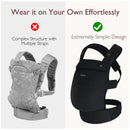 Momcozy - Baby Carrier Newborn To Toddler, Black Image 7
