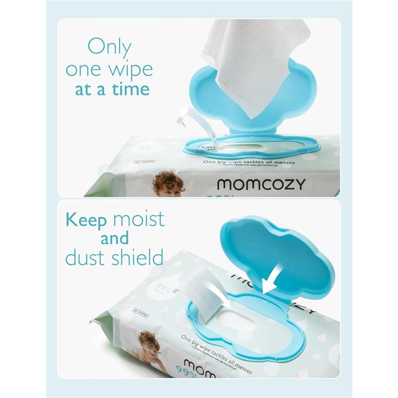 Momcozy Baby Wipes-Extra Large Size Design Image 2