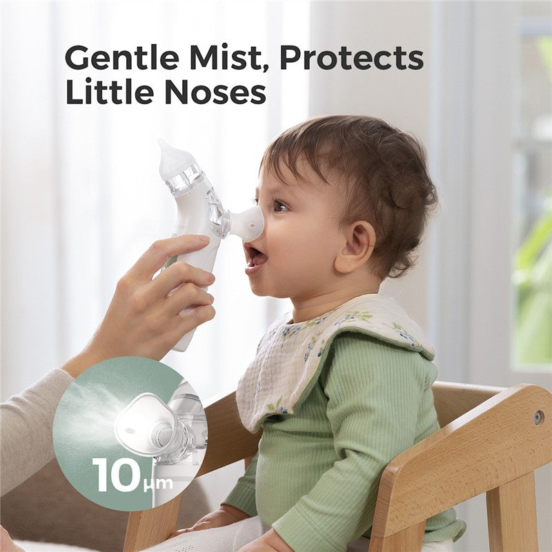 Momcozy BreezyClear™ 2-in-1 Spray & Suction Electric Nasal Aspirator Image 4