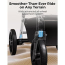 Momcozy ChangeGo Baby Stroller, Convertible Single-to-Double-to-Wagon Stroller with 23 Configurations Image 4