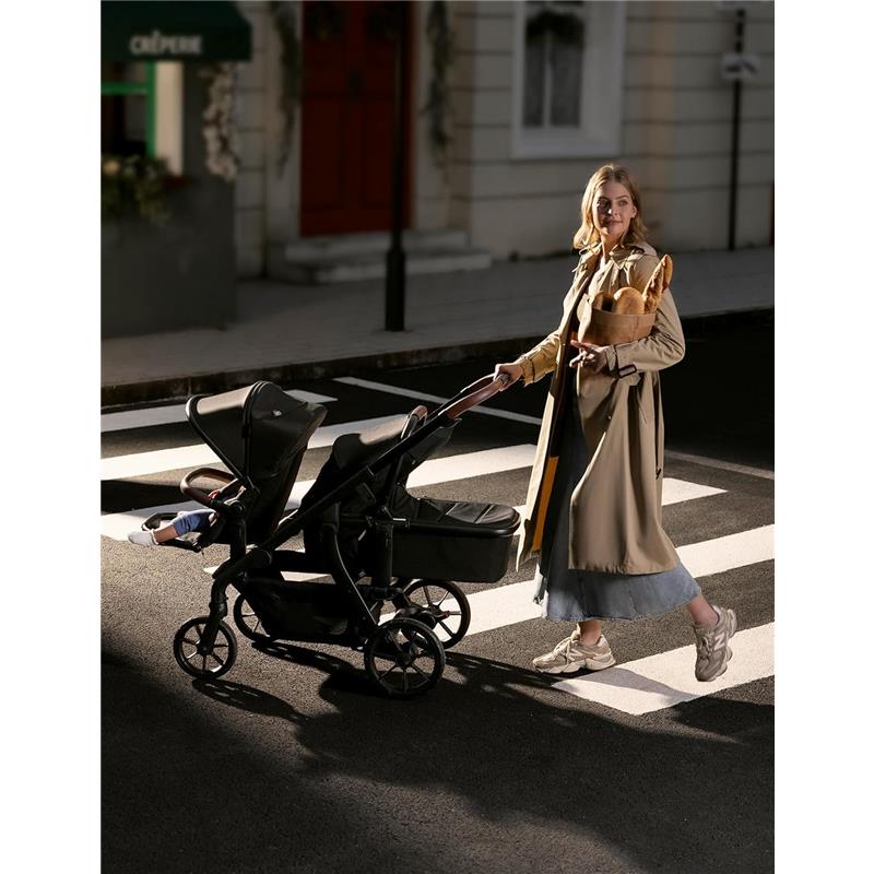 Momcozy ChangeGo Baby Stroller, Convertible Single-to-Double-to-Wagon Stroller with 23 Configurations Image 8