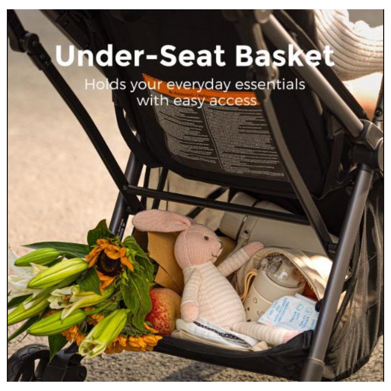 Momcozy Clickgo Lightweight Stroller, Black Image 4