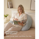 Momcozy J-Shaped Maternity Body Pillow Image 5