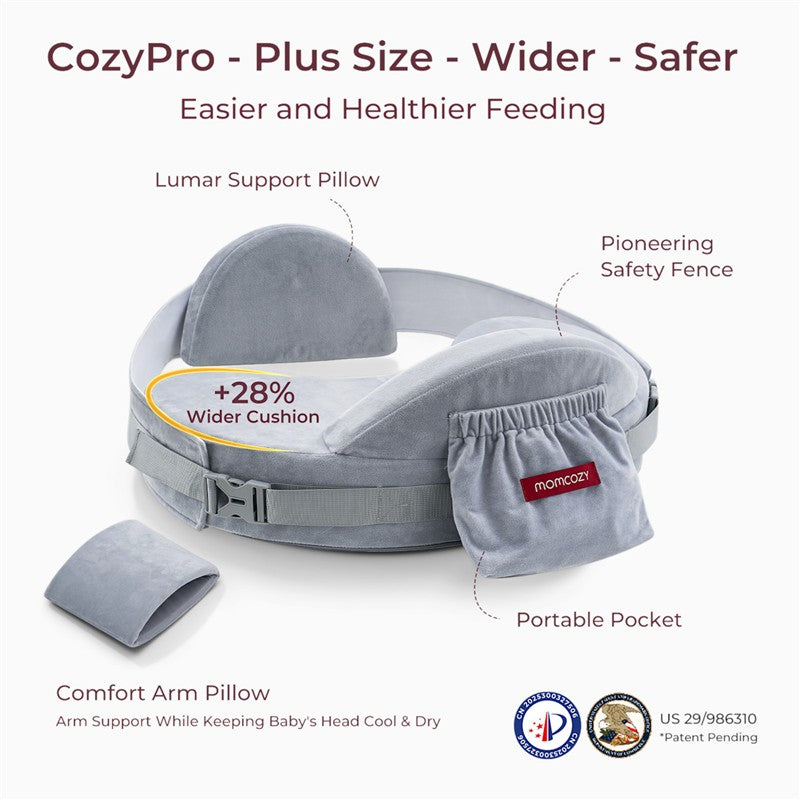Momcozy Premium Adjustable Nursing Pillow Image 4