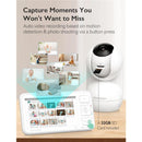 Momcozy - Video Baby Monitor, 5.5” 1080P Full HD Baby Monitor with Camera No WiFi Image 3