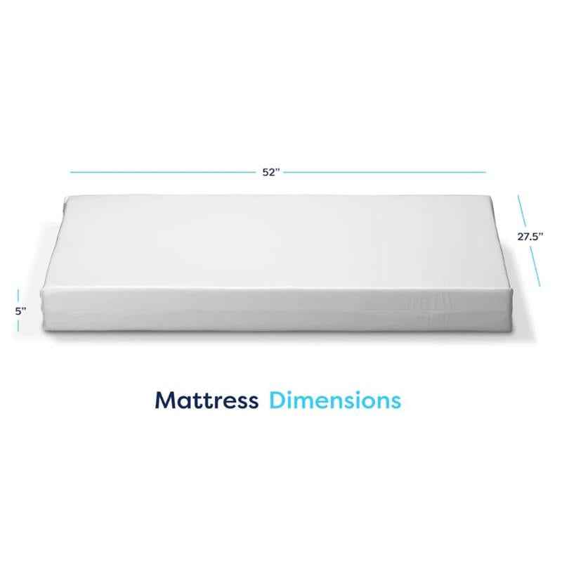 Moonlight Baby - Dream All Foam Dual Sided Crib Mattress W/ Ribbon  Image 2