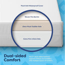 Moonlight Baby - Dream All Foam Dual Sided Crib Mattress W/ Ribbon  Image 3