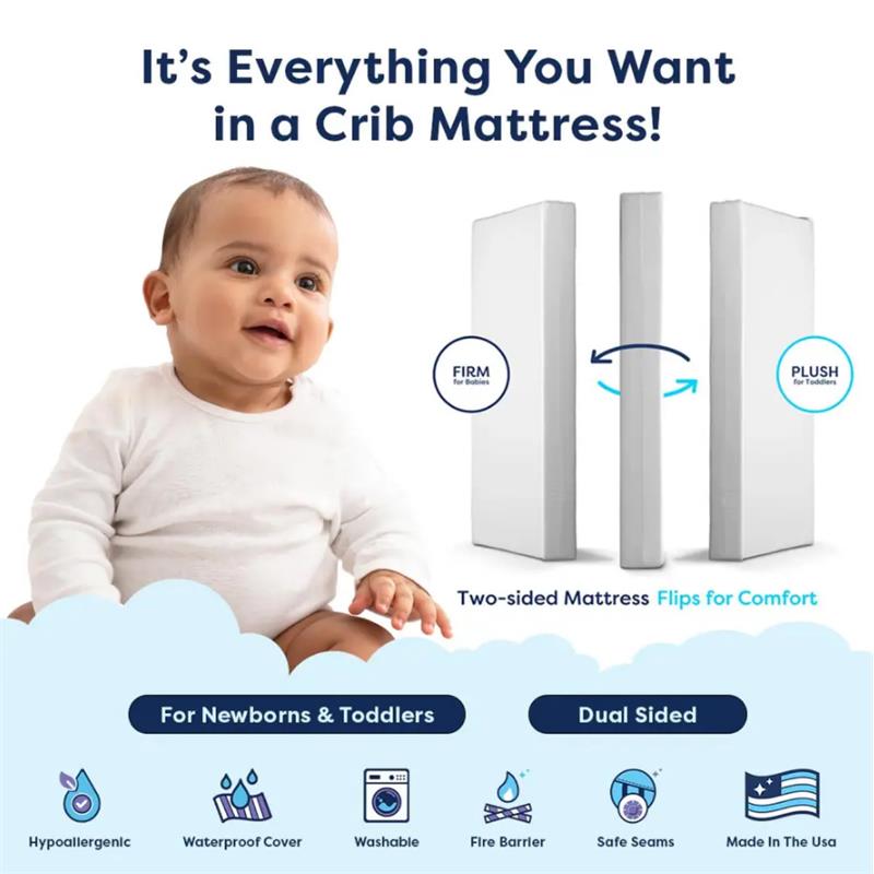 Moonlight Baby - Slumber Little Dreamer All Foam Crib Mattress Image 4