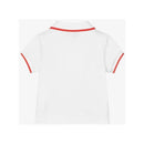 Moschino - Baby Boy Polo Tee With Basketball Bear Logo, White Image 2