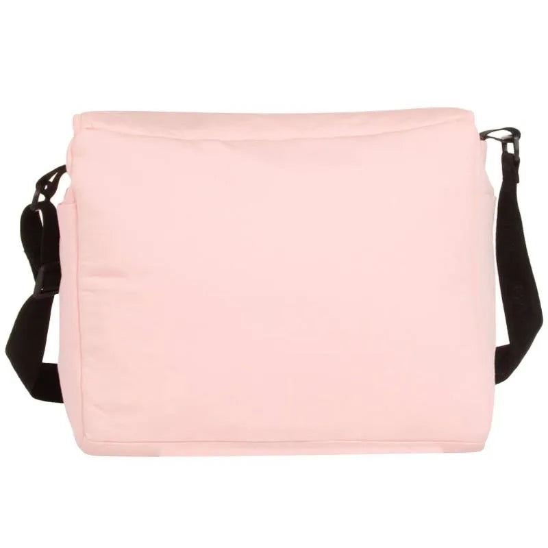 Moschino Baby - Diaper Bag With Changing Mt Bear Logo Print, Pink Image 3