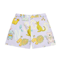 Moschino Baby - Girl All-Over Printed Shorts With Pockets, Lilac Image 2