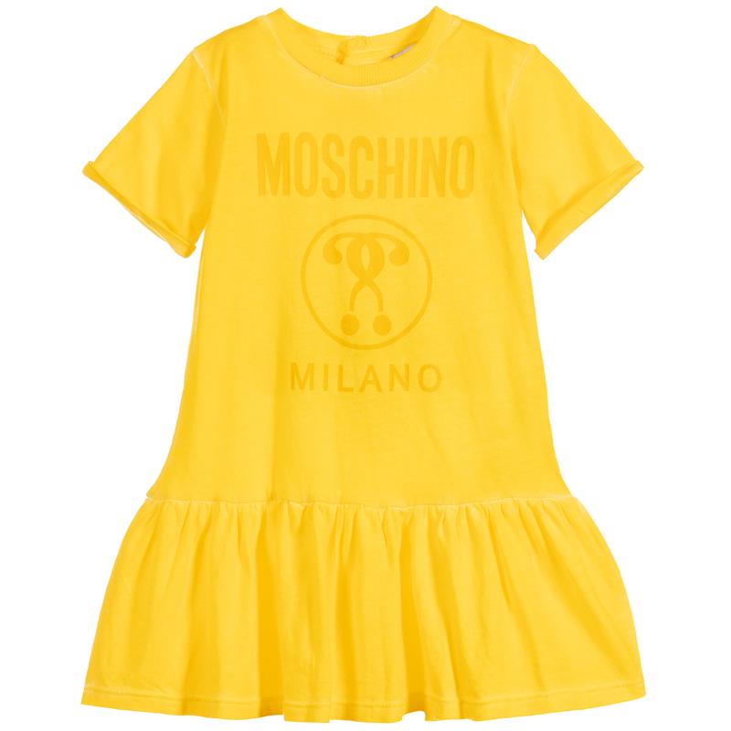 Moschino - Baby Girl Dress, Yellow Image 1