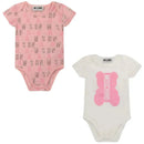 Moschino - Baby Girl Jersey Bodysuit Gift Set With Allover Print Detail, Sugar Toy Image 1