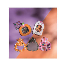 Mud Pie - 1Pk Halloween Glitzy Gems Ghost Sticker Earrings Image 2