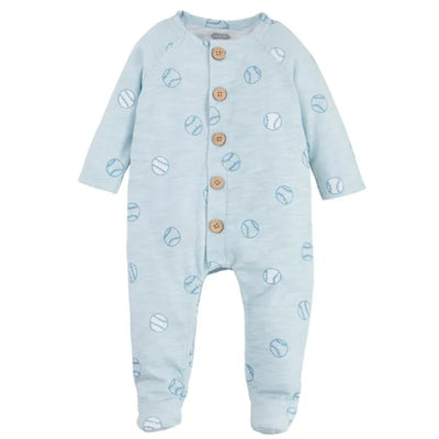 Mud Pie - Baby Boy Baseball Sleeper Image 1