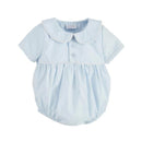 Mud Pie - Baby Boy Blue Poplin Bubble Image 1