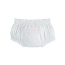 Mud Pie - Baby Girl Ivory Boucle Bow Diaper Cover  Image 1