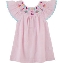 Mud Pie - Baby Girl Smocked Birthday Dress, 24M/2T Image 1