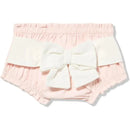 Mud Pie - Baby Girls Diaper Covers Bow, Pink Image 2