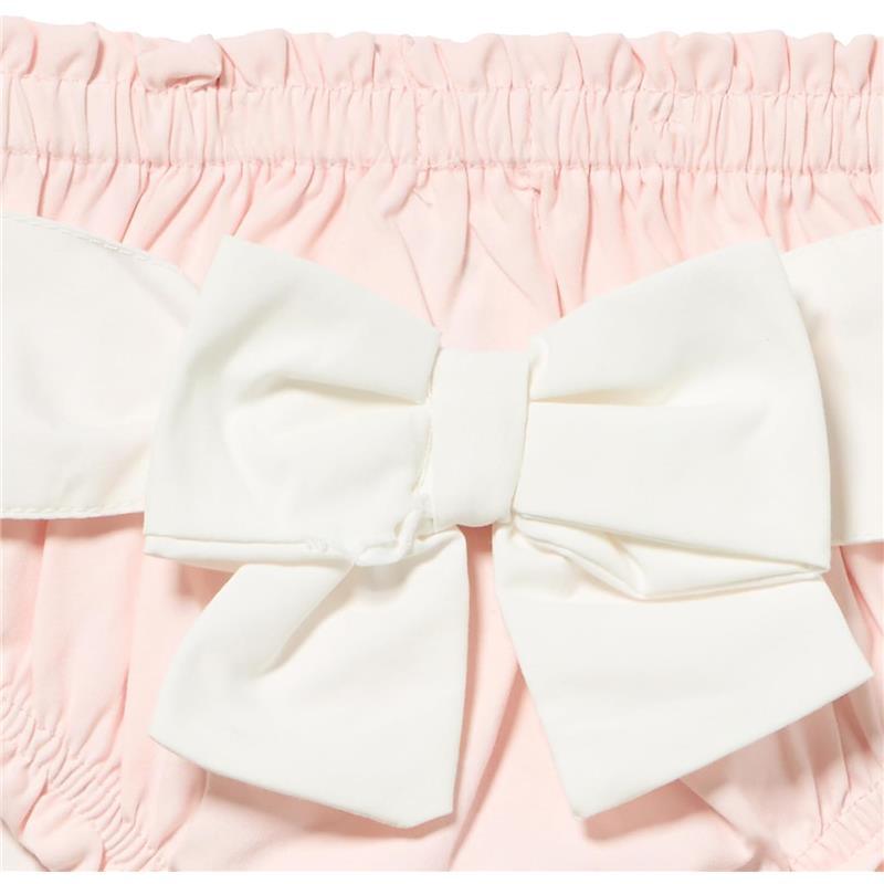Mud Pie - Baby Girls Diaper Covers Bow, Pink Image 3