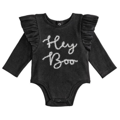 Mud Pie - Baby Hey Boo Crawler Tinsel Image 1