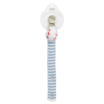 Mud Pie Baseball Crochet Pacy Strap Image 1