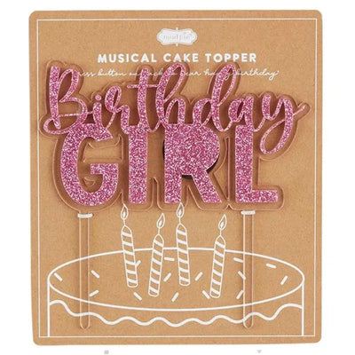 Mud Pie - Birthday Girl Cake Toppers Image 1