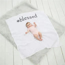 Mud Pie - Blessed Announcement Blanket Image 1