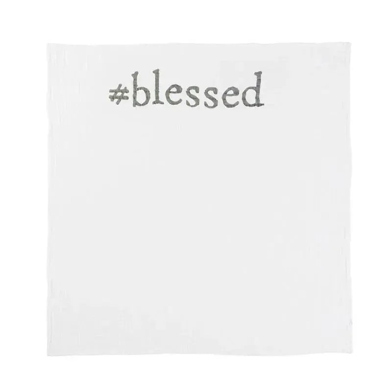 Mud Pie - Blessed Announcement Blanket Image 2