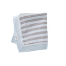Mud Pie - Blue Grey Stripe Knit Blanket  Image 1