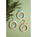 Mud Pie Blue Handprint Ornament Image 2
