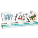 Mud Pie Boy Musical Birthday Cake Toppers, Car
