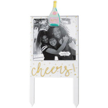 Mud Pie Cheers Frame Cake Topper Image 1