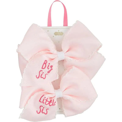 Mud Pie - Children's Girl Pink Sisters Bows Image 1