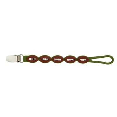 Mud Pie - Football Silicone Pacy Strap Image 1