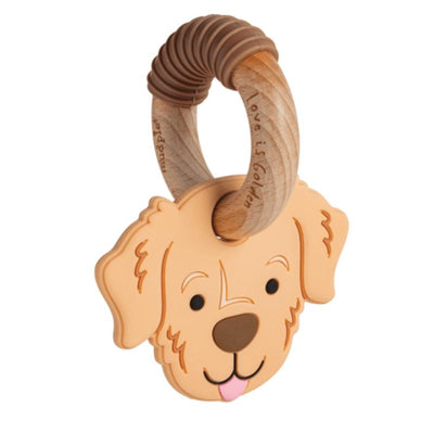 Mud Pie Golden Retriever Teether Image 1