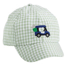 Mud Pie Golf Cart Embroidered Hat Image 1