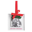 Mud Pie Green Bow Frame Ornament